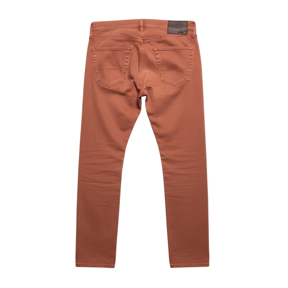 AG Adriano Goldschmied Men's Slim Straight Jeans in Copper